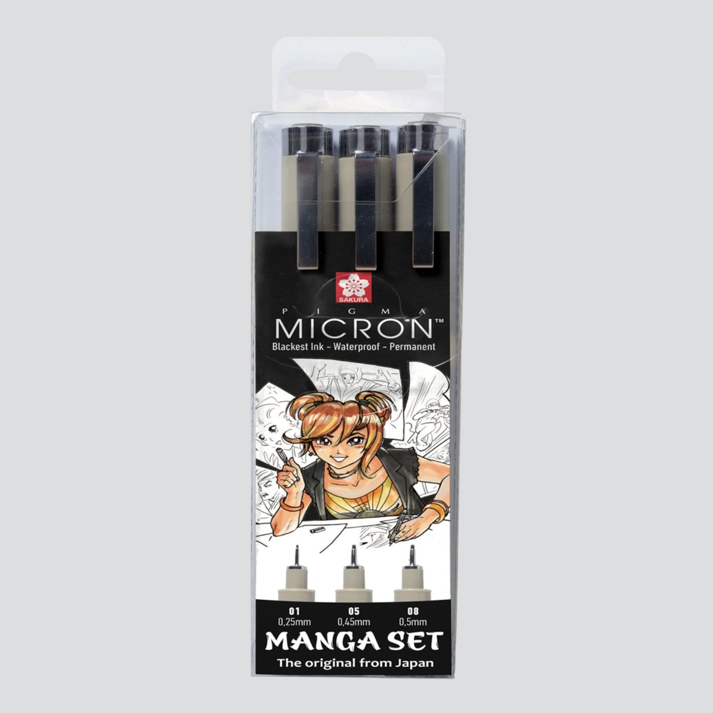 Sakura Pigma Micron Manga Set
