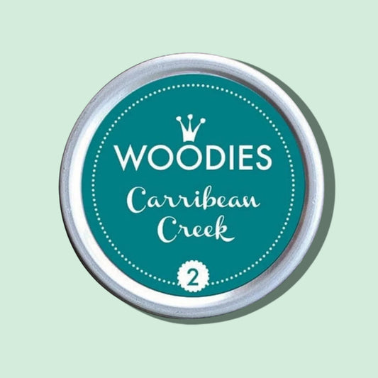 Woodies ink pad Caribbean Creek 2