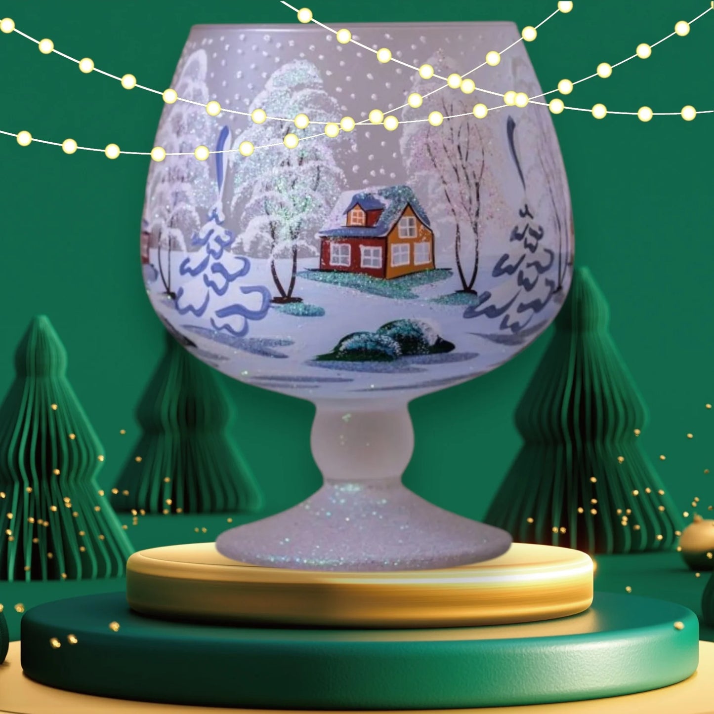 Goleo Teelichtlampe - Winter Magic