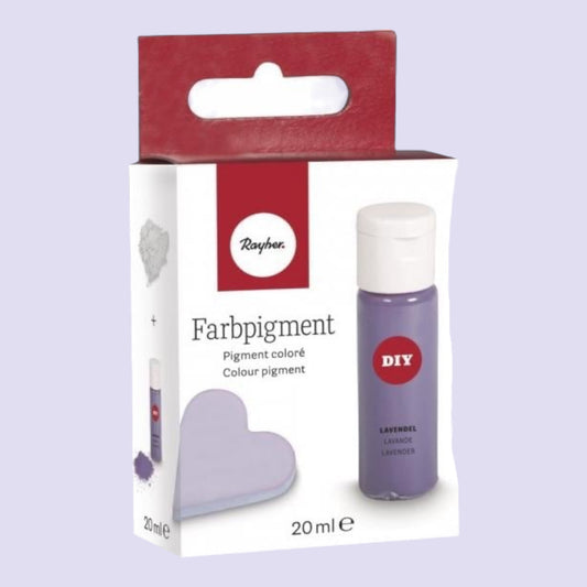 Rayher DIY Farbpigment-Pulver Lavendel , 20ml