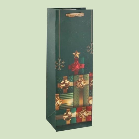 Geschenktasche: New Year, für Flasche