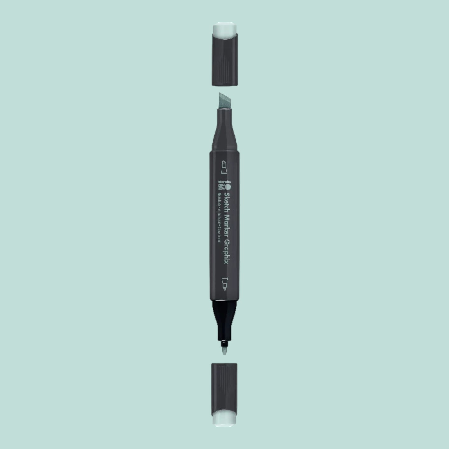 Marabu Sketch Marker Graphix.
Kaltgrau 991