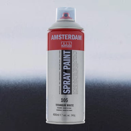 Amsterdam Spray Paint Titanweiss 105