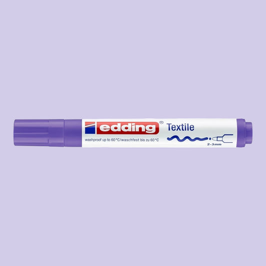Edding 4500 Textile Marker – 2-3 mm Rundspitze, Violett