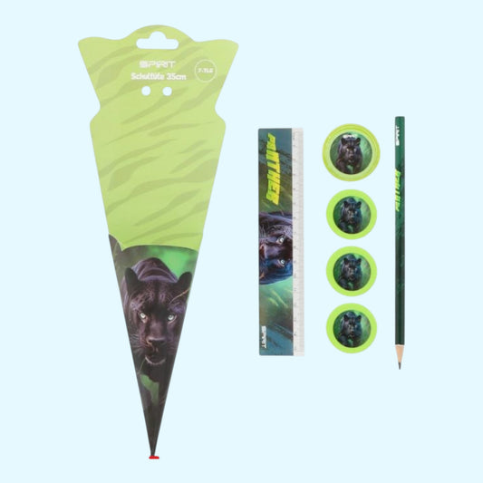 Schreibsets Schultüten 6 tlg "Panther"