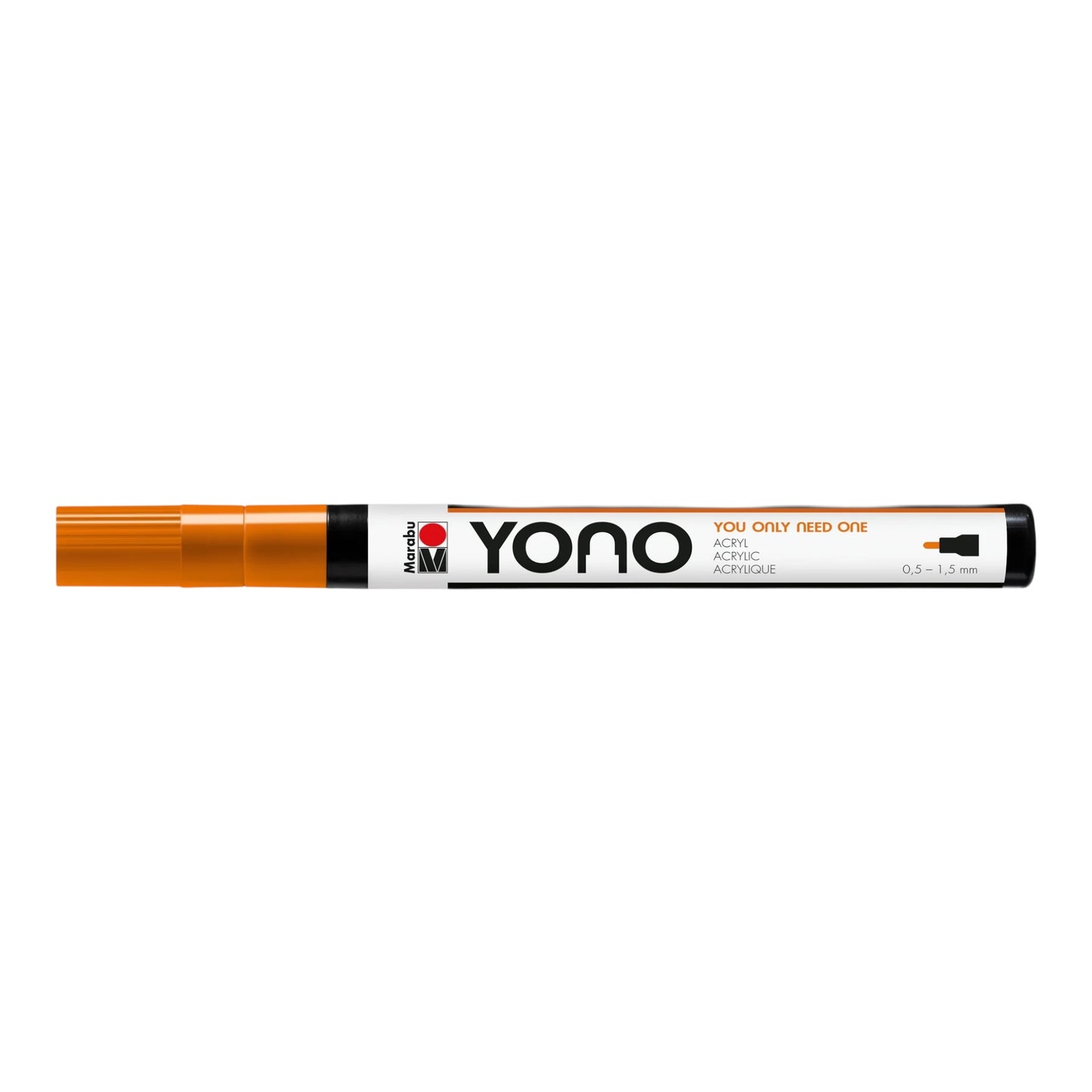 Acrylmarker YONO 0.5 - 1.5 mm Orange