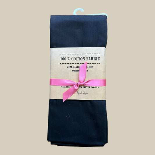 Magical Sequins Fabric Black – 100 × 150 cm, 100% Cotton