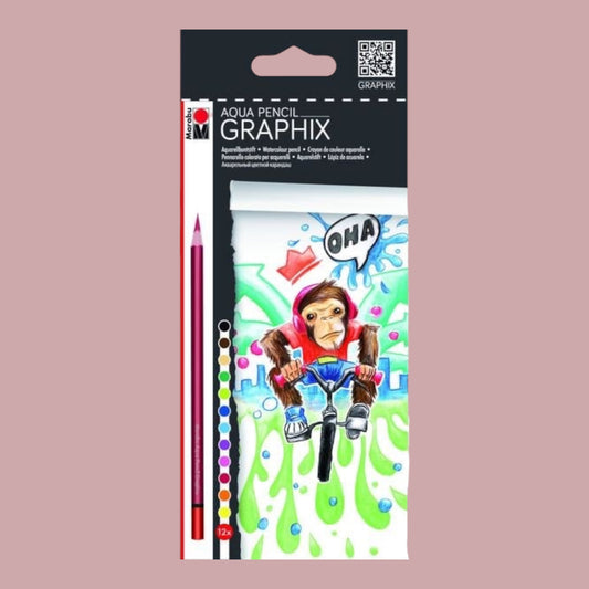 Marabu Graphix Aqua Pencil 12 Stück