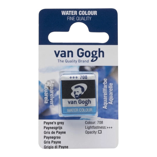 Van Gogh Aquarellfarbe Näpfchen Paynegrau 708