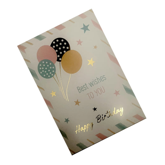Postcard Best wishes to you Happy Birthday