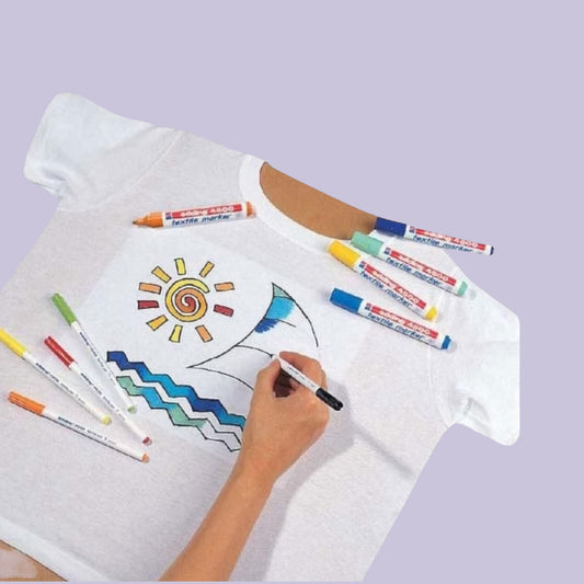 Edding 4500 Textile Marker – 2-3 mm Rundspitze, Violett