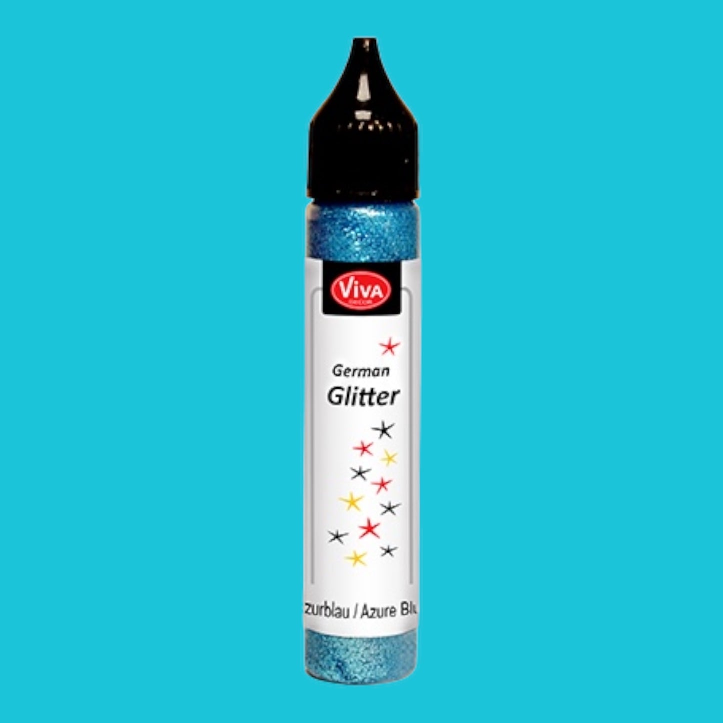 Viva Decor. German glitter. Azure .