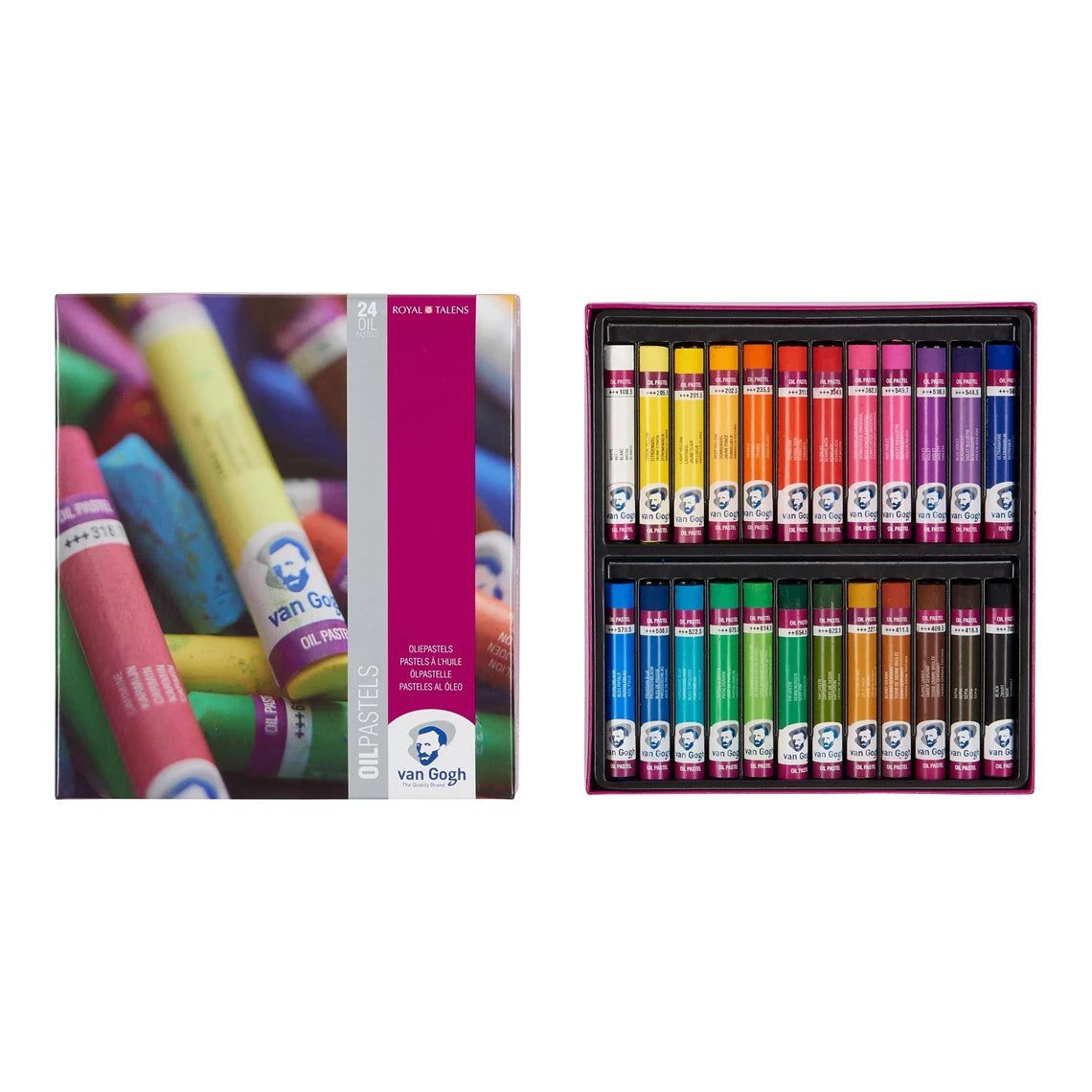 Van Gogh Basic Set Oil Pastel 24 Colors