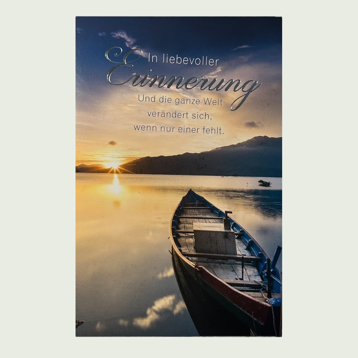 Postkarte „In liebevoller Erinnerung “