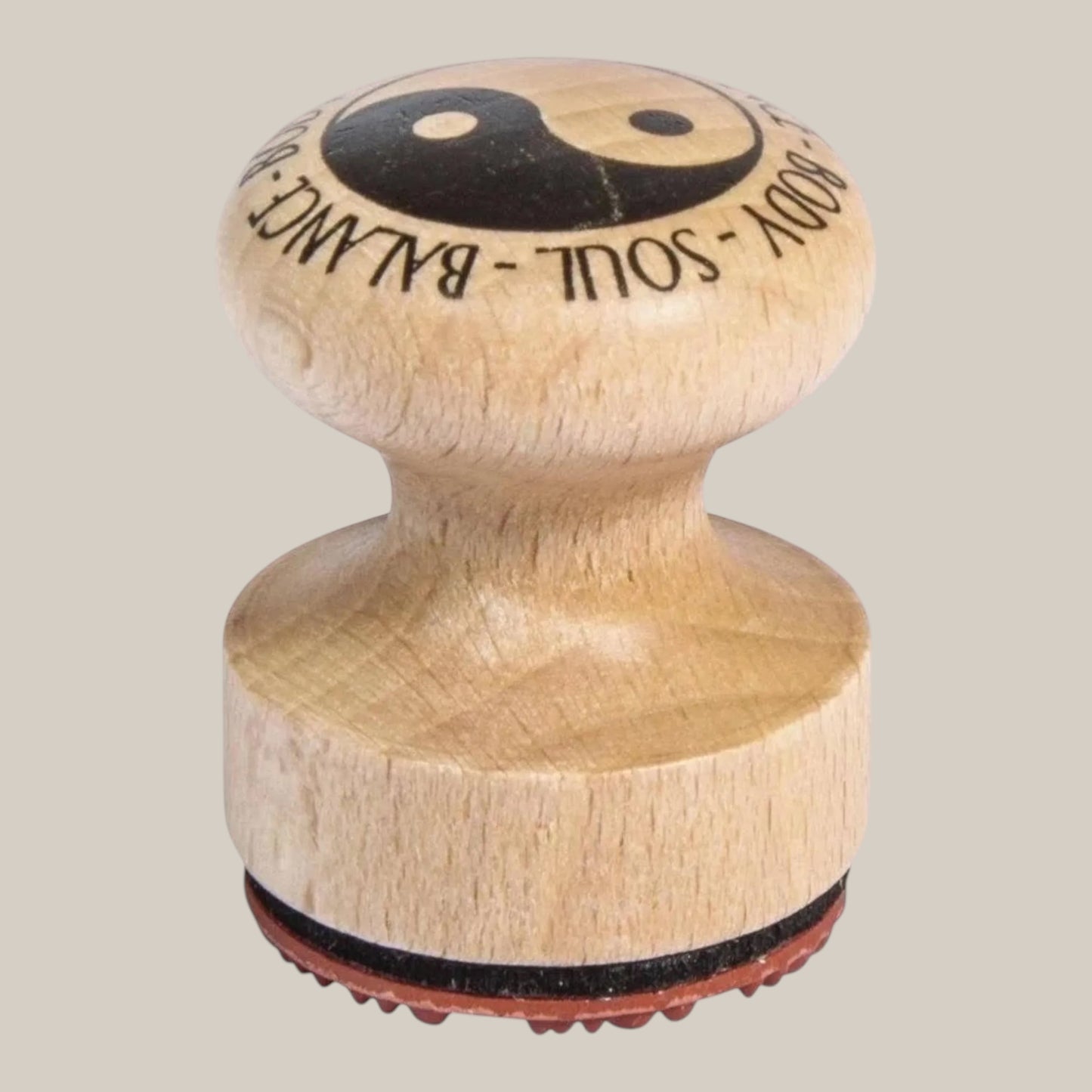 Rayher Holzstempel Yin & Yang , Ø 3 cm