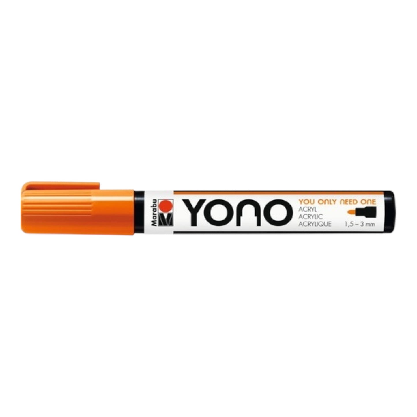 YONO Acrylmarker – Orange (1.5–3 mm)