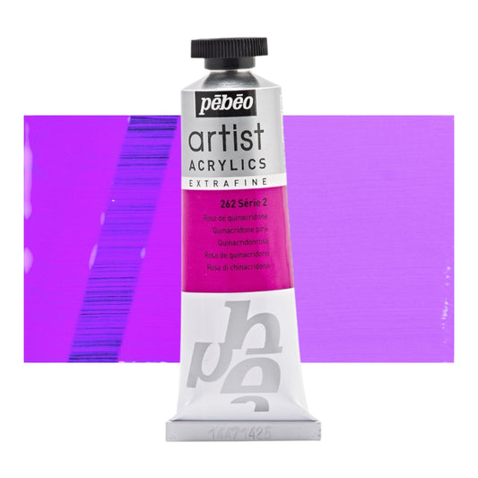 Pébéo Artist Acrylics Rose De Quinacridone 262 Serie 2