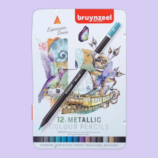 Bruynzeel Expression Colored Pencils Metallic 12er