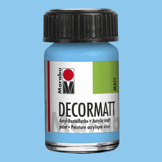 Marabu Decormatt Acryl Hellblau 090