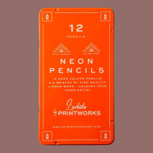 Colored Pencils - Neon Set 12 pieces