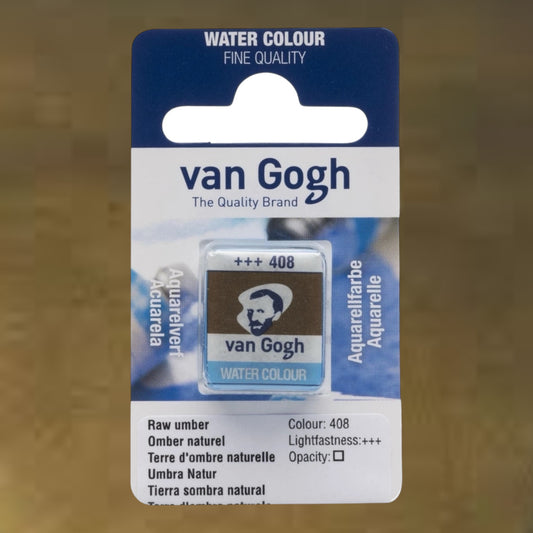 Van Gogh Aquarellfarbe Näpfchen Umbra Natur 408