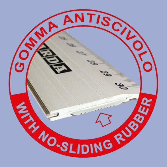 ARDA Schneidemaßstab Alu Profil – 30 cm