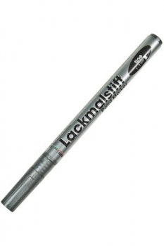 Kreul Lackmalstift , Silber, Strichstärke 1-2 m