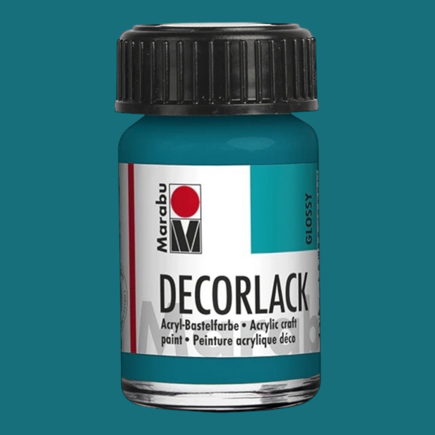 Marabu Decorlack Acryl Glanz Türkis 290