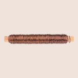 Glorex Wickeldraht braun 0,5mm, ca. 50m