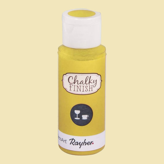 Rayher Chalky Finish, 59 ml, Lichtgelb