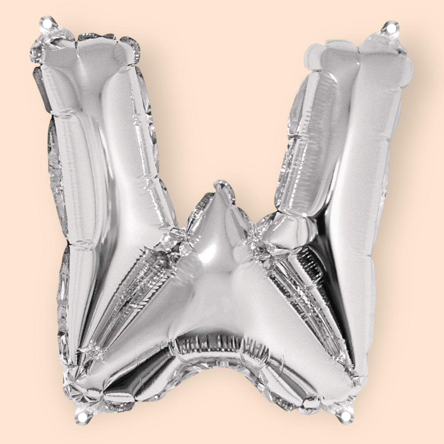 Foil Balloon, Letter W 40cm
