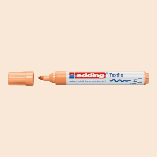 Edding 4500 Textile Marker – 2-3 mm Rundspitze, Orange