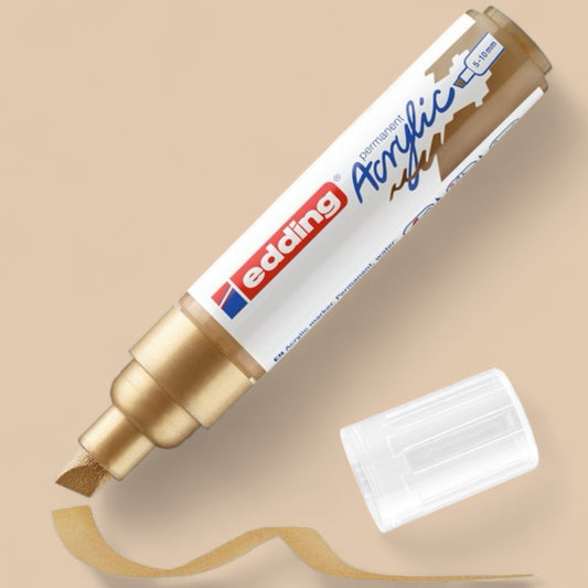 Edding 5000 Acrylmarker reichgold 924 , Keilspitze 5-10 mm