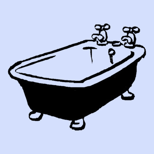 Glorex Reliefeinlage Herzen / Badewanne