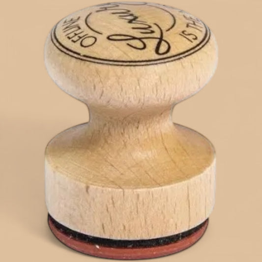 Rayher Holzstempel Luxury Ø 3 cm