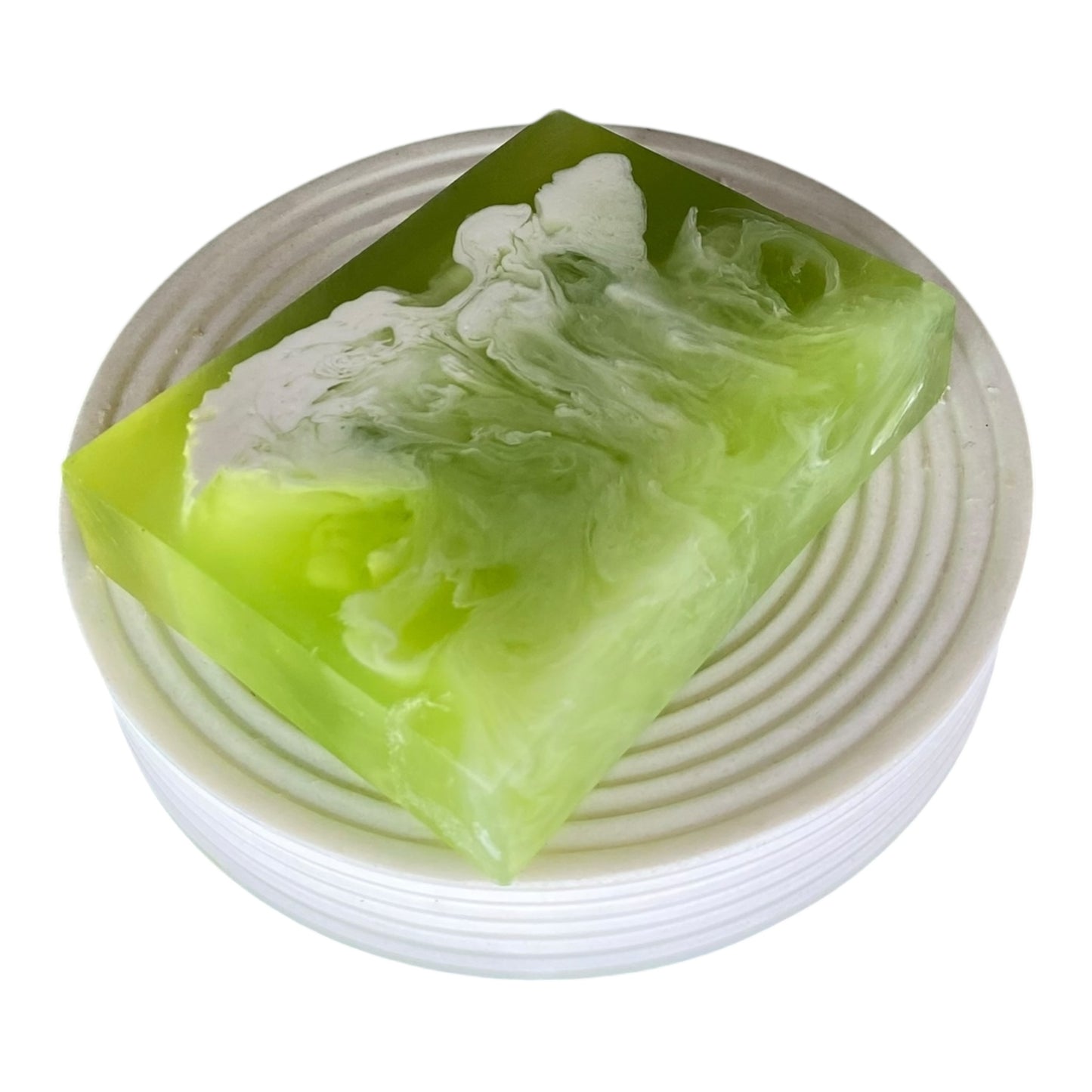 Goleo Nr. 757– Handgemachte Seife „Ätherisches Öl Melisse Zitronengras “