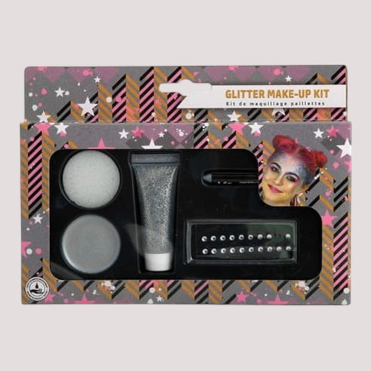 Goodmark Glitter Make‑Up Kit – Silber/Grau (5+)