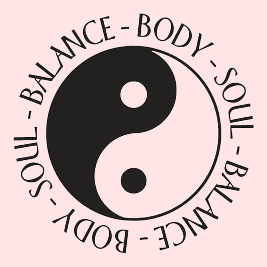 Rayher Holzstempel Yin & Yang , Ø 3 cm