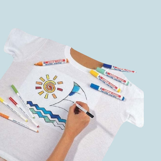 Edding 4500 Textile Marker – 2-3 mm Rundspitze, Blau