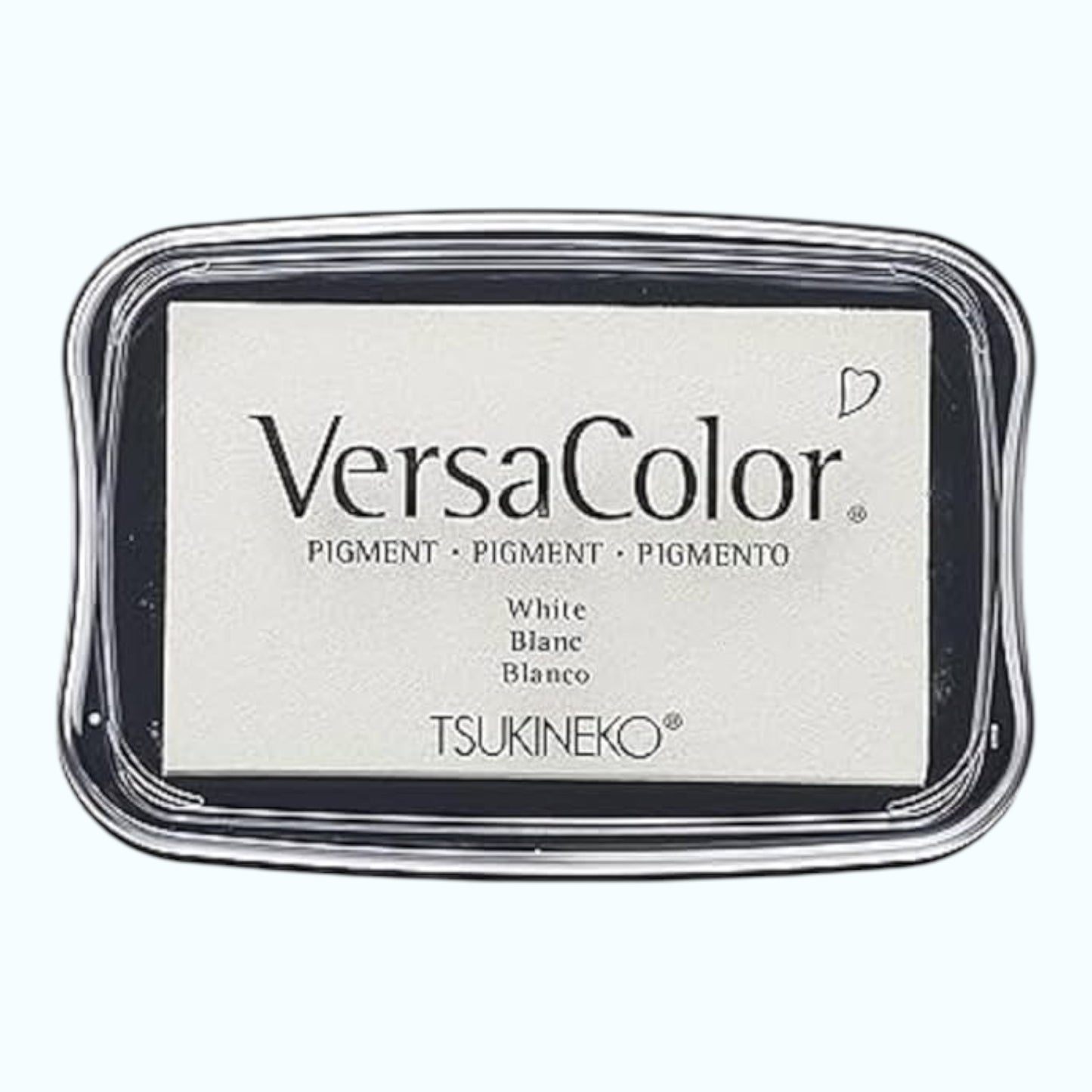 Rayher ink pad Versa Color Pigment-Blank, 9.6x6.3x1.8cm