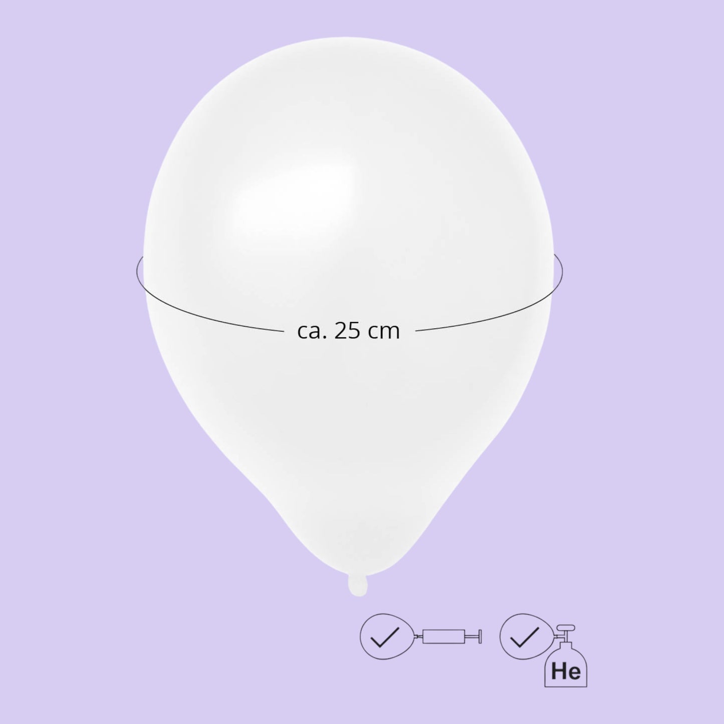 I Am Creative Balloons, blue mix 50 pieces