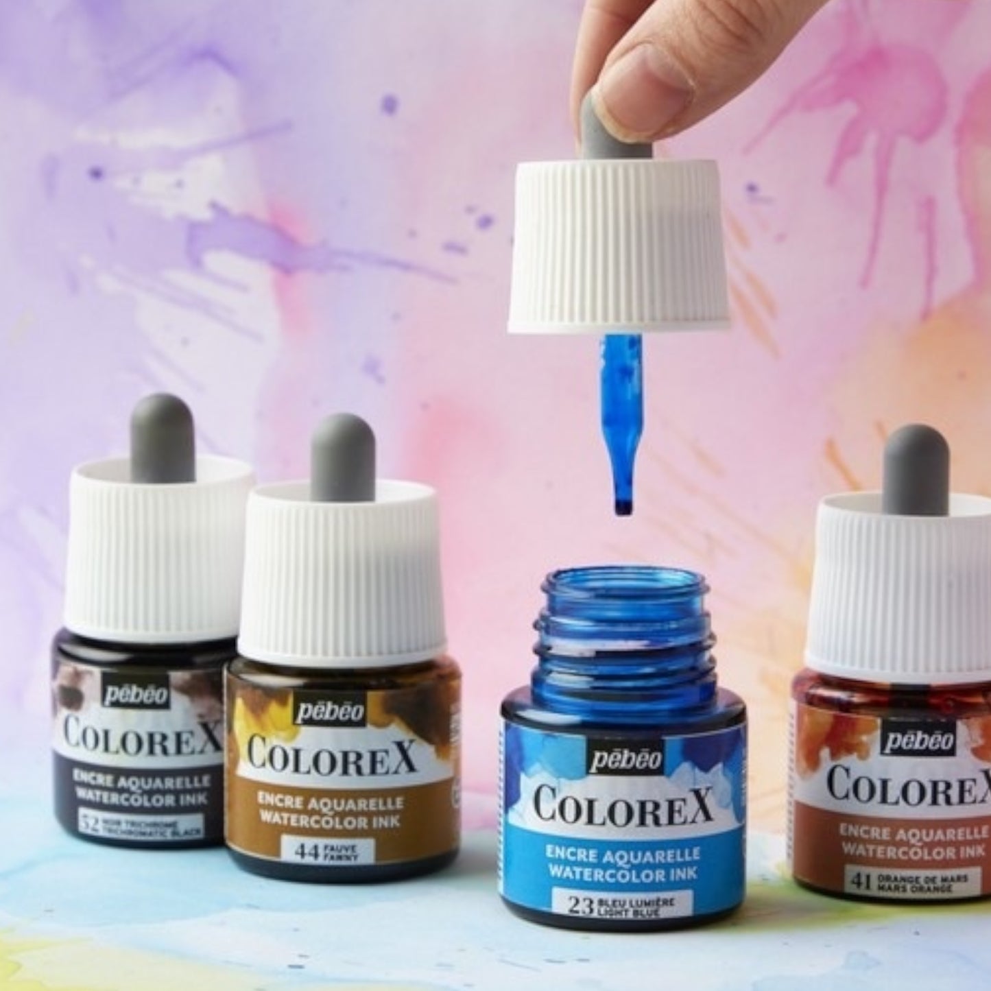 Pebeo Colorex Inks - Cyan, 45 ml