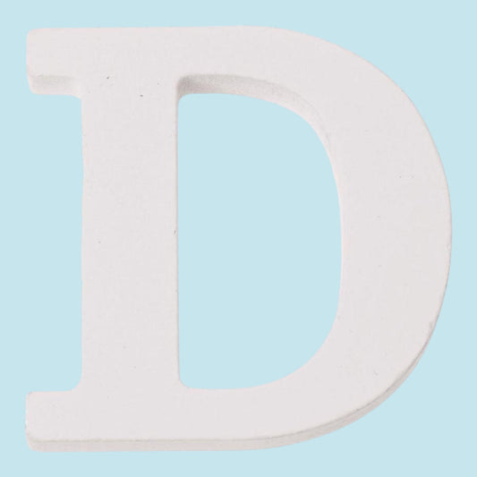 Glorex Buchstabe D MDF 5,5x0,9cm