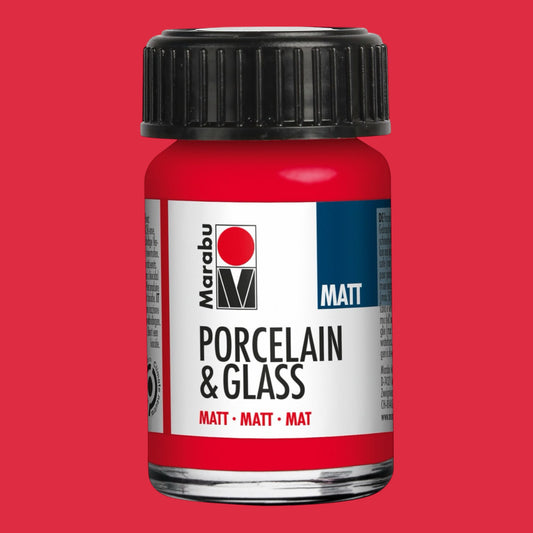 Marabu Matt Porzellan- und Glasfarbe, Kirche 125 , 15 ml