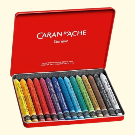 Caran d’Ache Neocolor™ II – Set mit 15 Farben