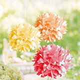 Rayher paper pompoms, 35cm ø, 3 pieces