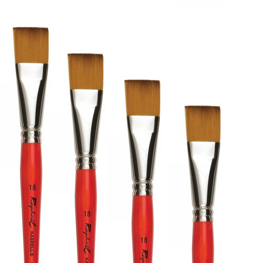 Raphaël Kaerell Oil Acrylic Brush Watercolor Brush Series 8796 Flat
