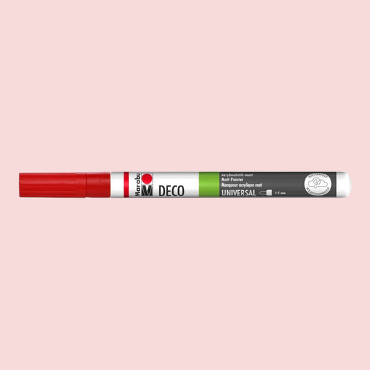 Marabu Deco Painter Acrylmarker Kirsche – Matt