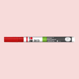 Marabu Deco Painter acrylic marker red, 1-2 mm