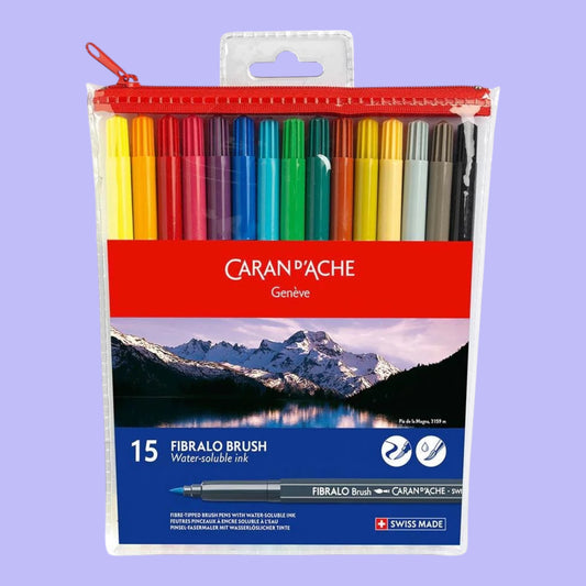 Fibralo® Brush – 15 Colors Set